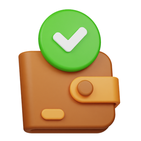 Paiement approuvé  3D Icon