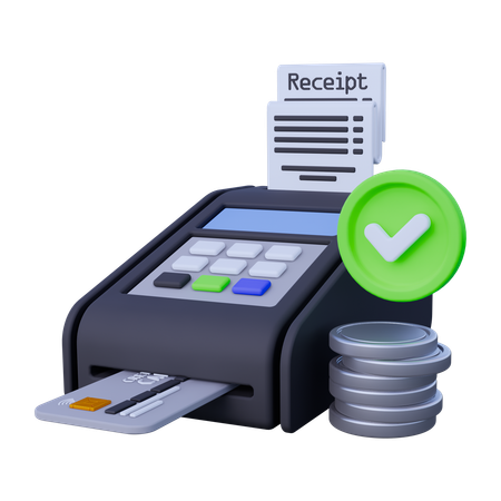 Paiement automatique  3D Icon