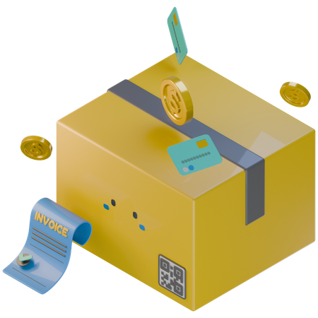 Paiement du forfait  3D Icon