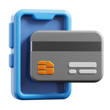 Paiement en ligne  3D Icon