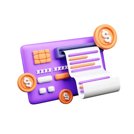 Paiement en ligne  3D Icon