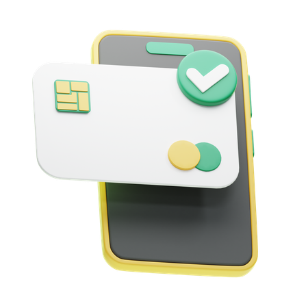 Paiement en ligne  3D Icon