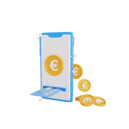 Paiement en ligne  3D Icon