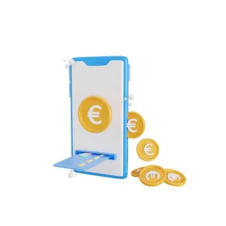 Paiement en ligne  3D Icon