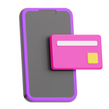 Paiement en ligne  3D Icon