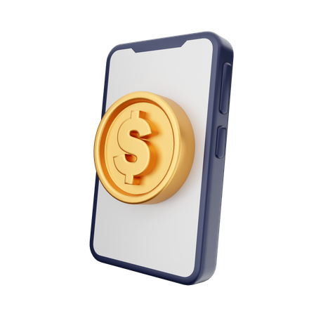 Paiement en ligne  3D Icon