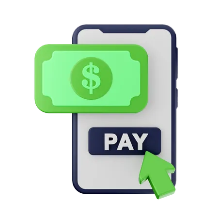 Paiement en ligne  3D Icon