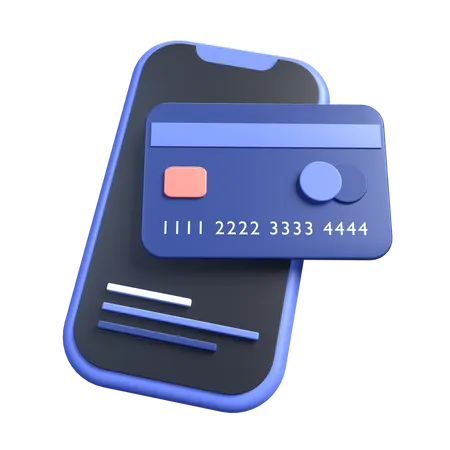 Paiement en ligne  3D Icon