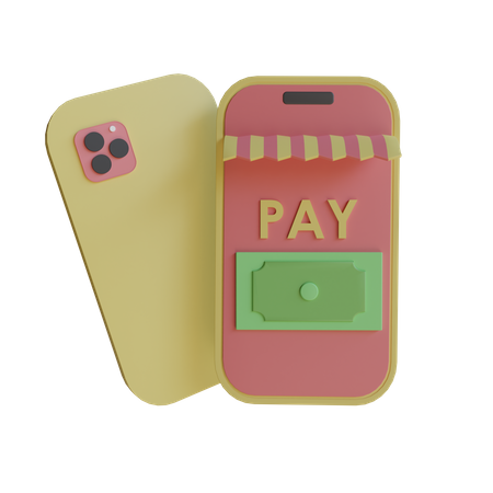 Payer en ligne  3D Icon