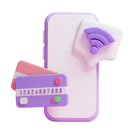 Paiement en ligne  3D Icon