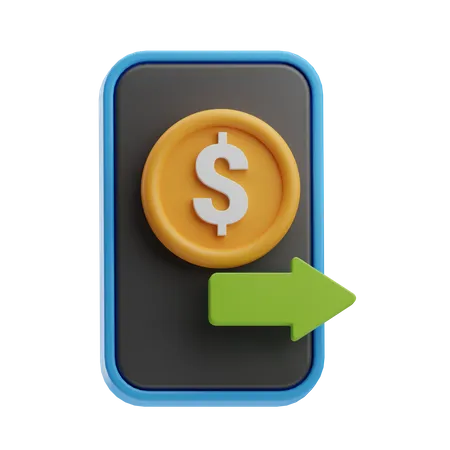 Paiement envoyé  3D Icon