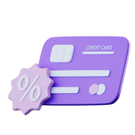 Escompte de paiement  3D Icon