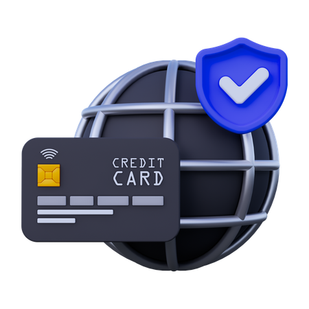 Paiement international  3D Icon