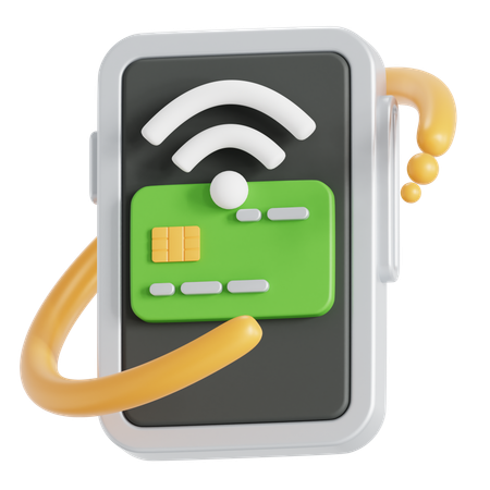 Paiement NFC  3D Icon