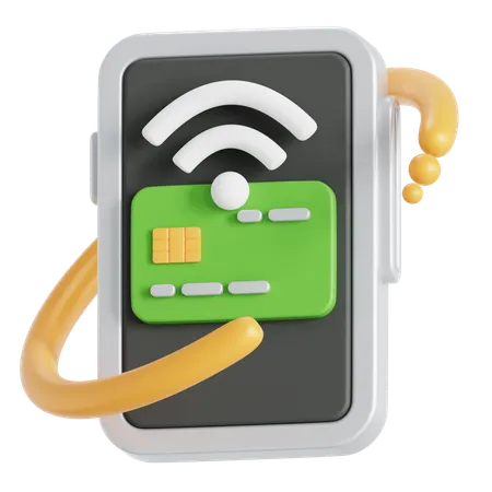 Paiement NFC  3D Icon