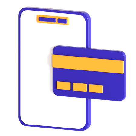 Paiement numérique  3D Icon