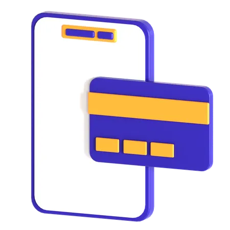 Paiement numérique  3D Icon