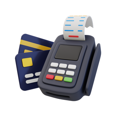 Paiement numérique  3D Icon