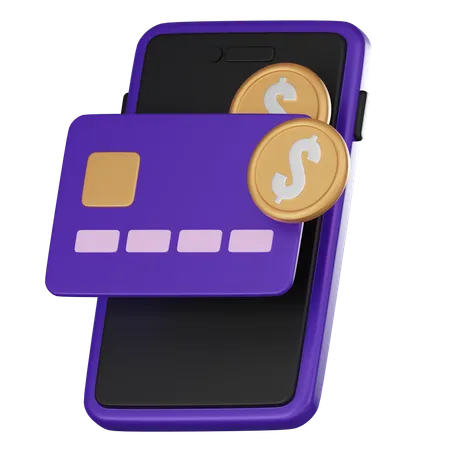 Paiement par carte  3D Icon