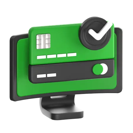 Paiement par carte  3D Icon