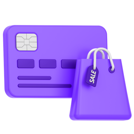 Paiement par carte  3D Icon