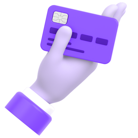 Paiement par carte  3D Icon