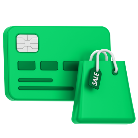 Paiement par carte  3D Icon