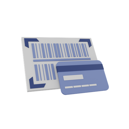 Paiement par carte  3D Icon