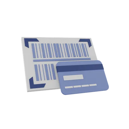 Paiement par carte  3D Icon