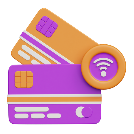 Paiement par carte  3D Icon