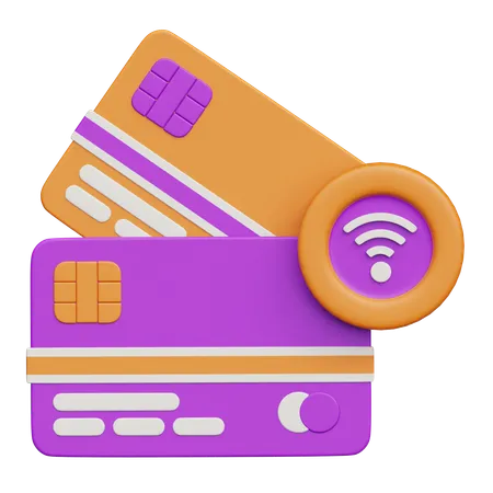 Paiement par carte  3D Icon