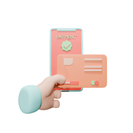 Paiement par carte  3D Icon