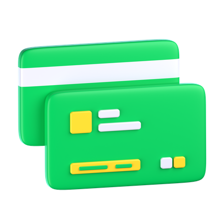 Paiement par carte  3D Icon