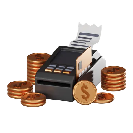 Paiement par carte  3D Icon