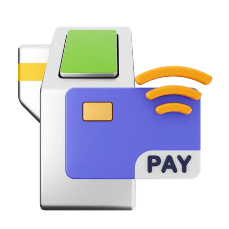 Paiement par carte  3D Icon