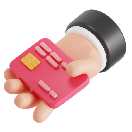 Paiement par carte  3D Icon