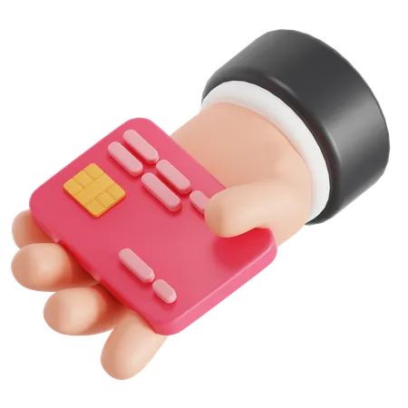 Paiement par carte  3D Icon