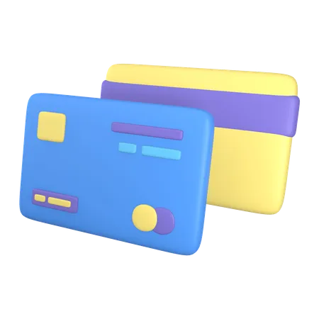 Paiement par carte  3D Illustration