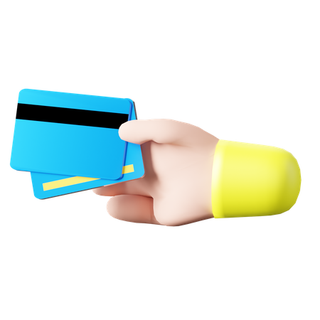 Paiement par carte  3D Icon