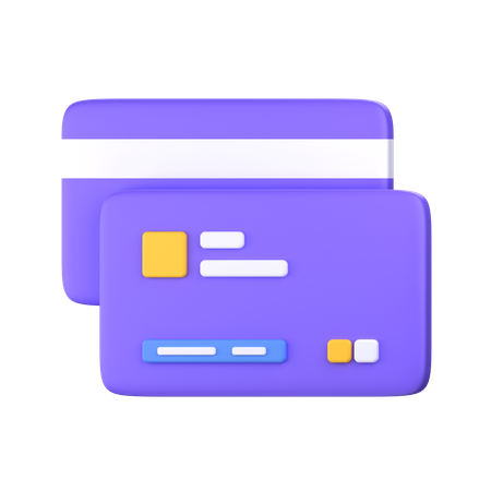 Paiement par carte  3D Icon