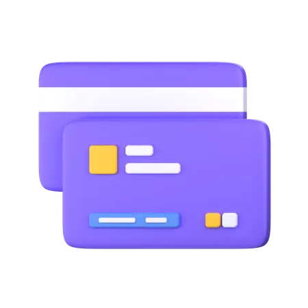 Paiement par carte  3D Icon