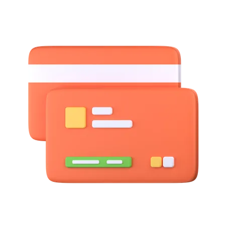 Paiement par carte  3D Icon