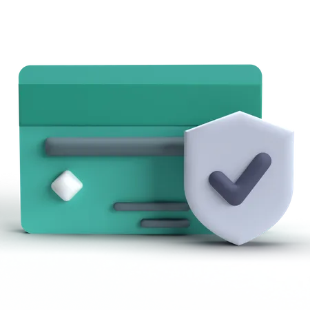 Paiement par carte  3D Icon