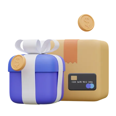 Paiement par carte  3D Icon