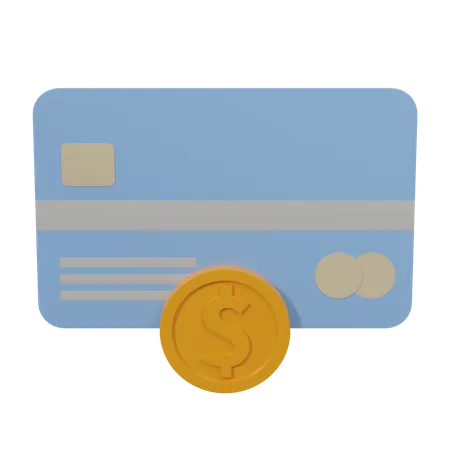 Paiement par carte  3D Icon