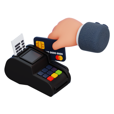 Paiement par carte de crédit  3D Icon