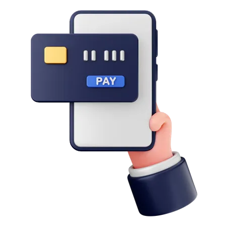 Paiement par carte de crédit  3D Icon