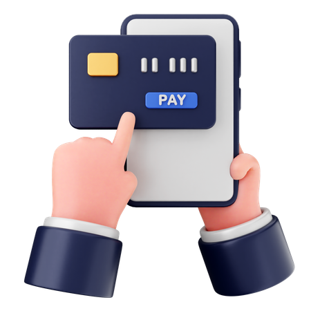 Paiement par carte de crédit  3D Icon