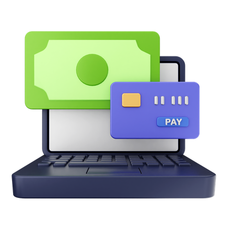 Paiement par carte de crédit  3D Icon