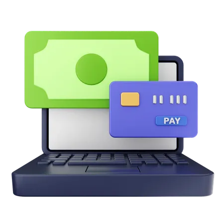 Paiement par carte de crédit  3D Icon